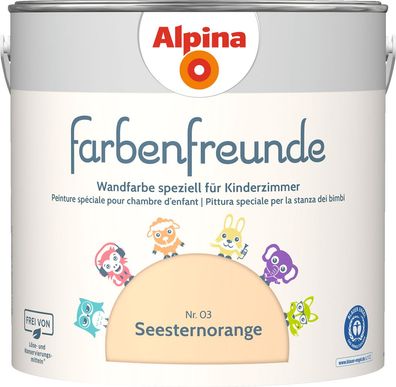 2,5l ALPINA Farbenfreunde Nr.03 Seesternorange