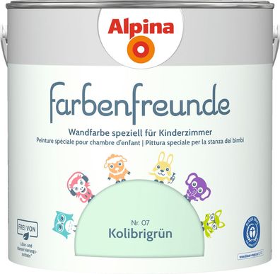 2,5l ALPINA Farbenfreunde Nr.07 Kolibrigrün