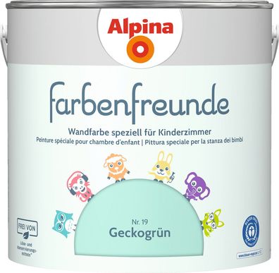 2,5l ALPINA Farbenfreunde Nr.19 Geckogrün