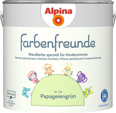 2,5l ALPINA Farbenfreunde Nr.06 Papageiengrün