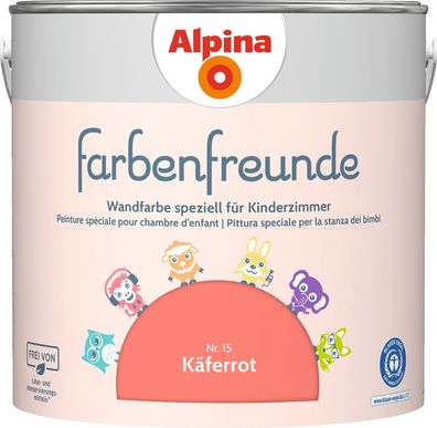 2,5l ALPINA Farbenfreunde Nr.15 Käferrot