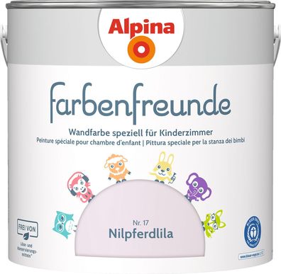 2,5l ALPINA Farbenfreunde Nr.17 Nilpferdlila