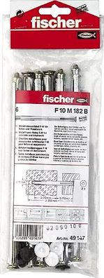 Fischer Metallrahmendübel F 10 M 182 B