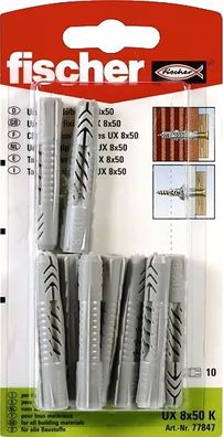 Fischer Universaldübel UX 8x50 K