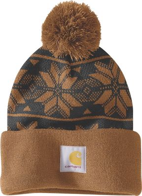 Carhartt Mütze Knit Pom Jacquard Beanie 106647