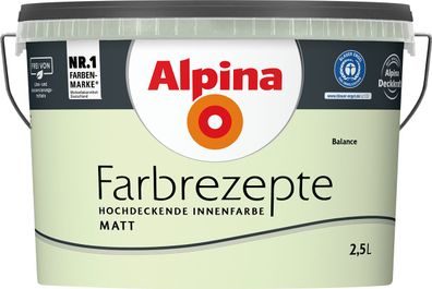 2,5L ALPINA Farbrezepte Balance, Matt