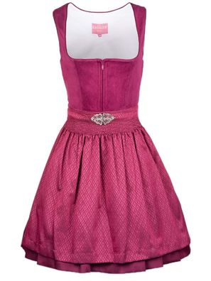 Dirndl Alisha 50cm Länge beere