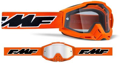 FMF Schutzbrille Goggles Powerbomb Enduro(Clear) 23103