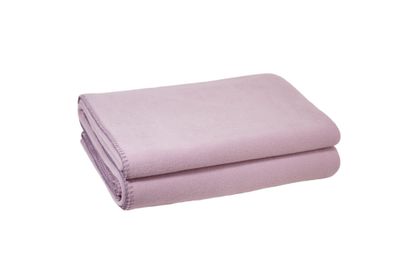 Zoeppritz Basis Soft-Fleece pale lavender blanket 405 65% Polyester, 35% Viscose