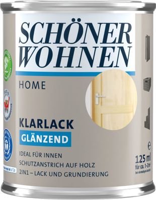 125ml Schöner Wohnen Home Klarlack glänzend farblos