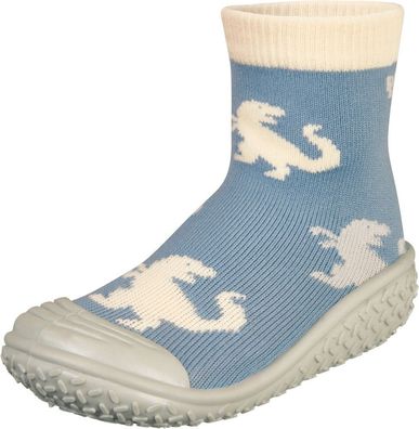 Playshoes Kinder Badeschuhe Aqua-Socke Dino allover