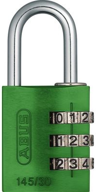 ABUS Vorhangschloss 145/30 grün Lock-Tag