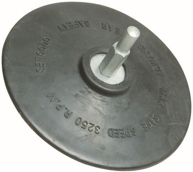 Silverline Schleifzubehör Klett-Stützteller 125 mm