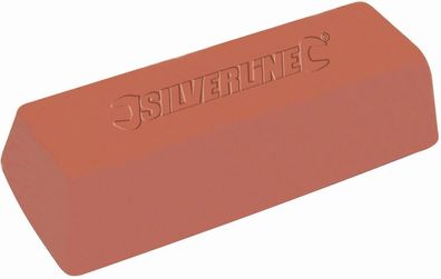 Silverline Schleifzubehör Polierpaste, 500 g Fein-Rot