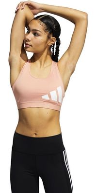 Adidas Damen Sport-BH Sport BH Believe This Support Workout Logo Ambient Blush 135622