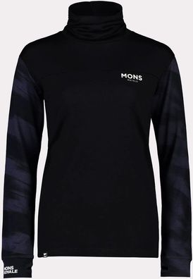 Mons Royale Damen Hoodie Pullover Yotei BF High Neck 148153