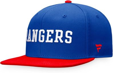 Fanatics Cap Herren Kappe Iconic Color Blocked Snapback New York Ranger 1346255