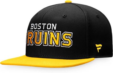 Fanatics Cap Herren Kappe Iconic Color Blocked Snapback Boston Bruin 1346252