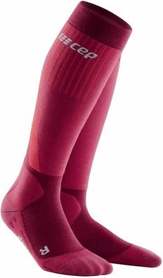 Cep Damen Socken Damen Winterkompressionssocken Red II 143514