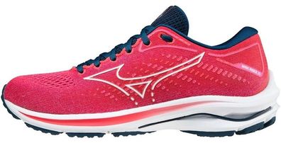 Mizuno Damen Laufschuhe Wave Rider 25 / Phlox / / Gibraltor Sea Laufschuhe für Da