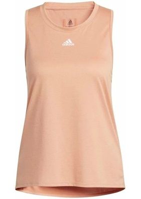 Adidas Damen Sportshirt Damen Tank-Top Training 3-Stripes Tank Ambient Blush 135099