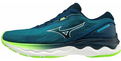 Mizuno Laufschuhe Wave Skyrise 3 Algiers Blue/White 184677