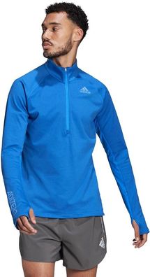 Adidas Sportshirt Adizero 1/2 Zip Blue Rush 160809