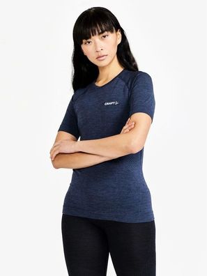 Craft Damen Sportshirt Damen T-Shirt Dry Active Comfort SS Blue 170805