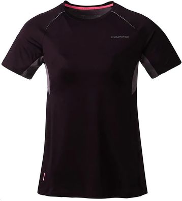 Endurance Damen Sportshirt Damen T-Shirt Winola W S/S Tee Purple Grape 94170