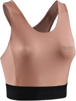 Cep Damen Sportshirt Training Crop Top Rose 143915