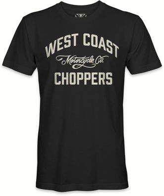 West Coast Choppers Herren T-Shirt Motorcycle Co. Tee Black