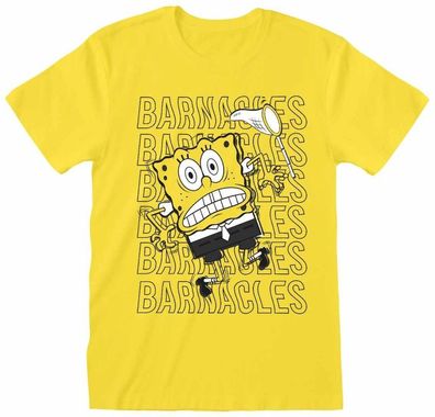 Spongebob Squarepants - Barnacles (Unisex Yellow T-Shirt) T-Shirt