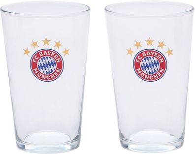 FC Bayern München Fanglas 2er Set 28688