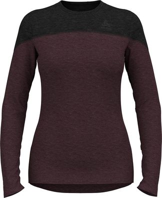 Odlo Damen Bl Top Crew Neck Long-Sleeve Revelstoke Pw 150 111141