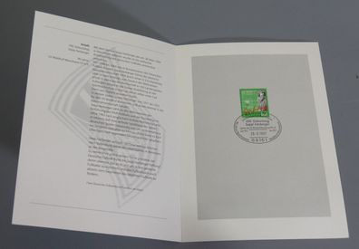 Jubiläumsbrief 1997 Sepp Herberger 100 Jahre SV Waldhof Mannheim 07 TOP RAR