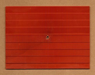 Faller H0 Einzelbauteil Bauteil Dach Dachplatte 004 Deckung rot-braun D No 219 NEU