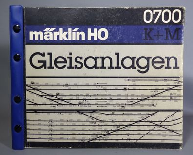 Märklin H0 0700 Gleisplan Gleisanlagen Buch K+M-Gleis Gleisvorlagen 183 Seiten