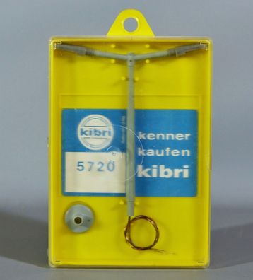 Kibri H0 5720 Straßenlaterne Peitschenleuchte 2-armig Lampe Leuchte 60er/70er NEU O