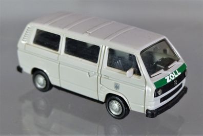 Herpa H0 4137 Volkswagen VW Bus Transporter T3 Zoll Grenzschutz