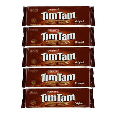 Tim Tam Original Chocolate Biscuits Pack of 5 5x200 g