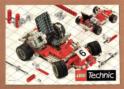 Lego Technic Technik 1987 Katalog 150982/151082