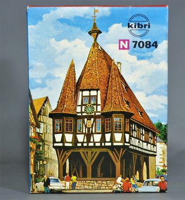 Kibri N 7084 Rathaus Michelstadt Fachwerkhaus Altstadthaus Fachwerk NEU OVP