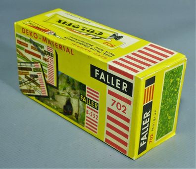 Faller Zubehör Packung 702 Begrünung Streu Dekostreu Maigrün 50er/60er Jahre NEU