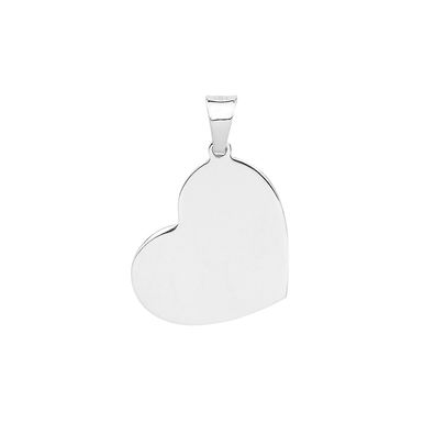 Süßer 925 Sterling Silber Herz Damen - Anhänger