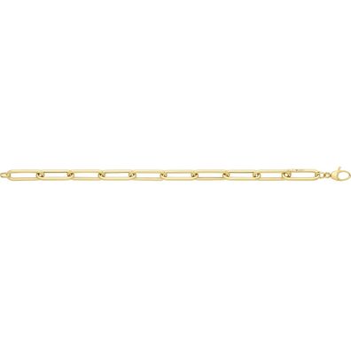 Stylisches 9 ct/Karat Gelb Gold Damen - Armband - 19.1cm, 5 Gramm