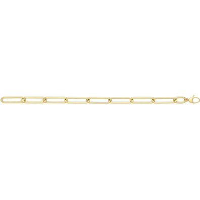 Stylisches 9 ct/Karat Gelb Gold Damen - Armband - 19.1cm, 6 Gramm