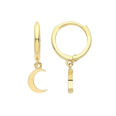 Edle 9 ct/Karat Gelb Gold Damen - Paar Ohrringe