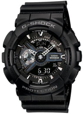 G-Shock Uhr GA-110-1BER Casio Armbanduhr Black Oversize