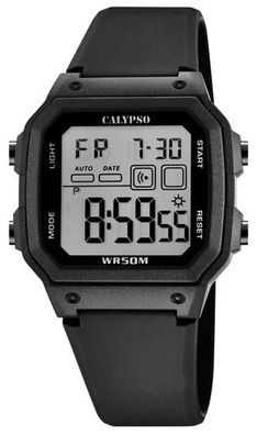 Digital Armbanduhr Herren Uhr Calypso K5812/2 schwarz