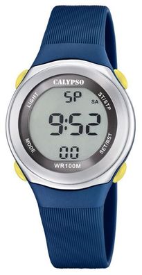 Kinderuhr Digital Armbanduhr blau Calypso Watch K5822/2